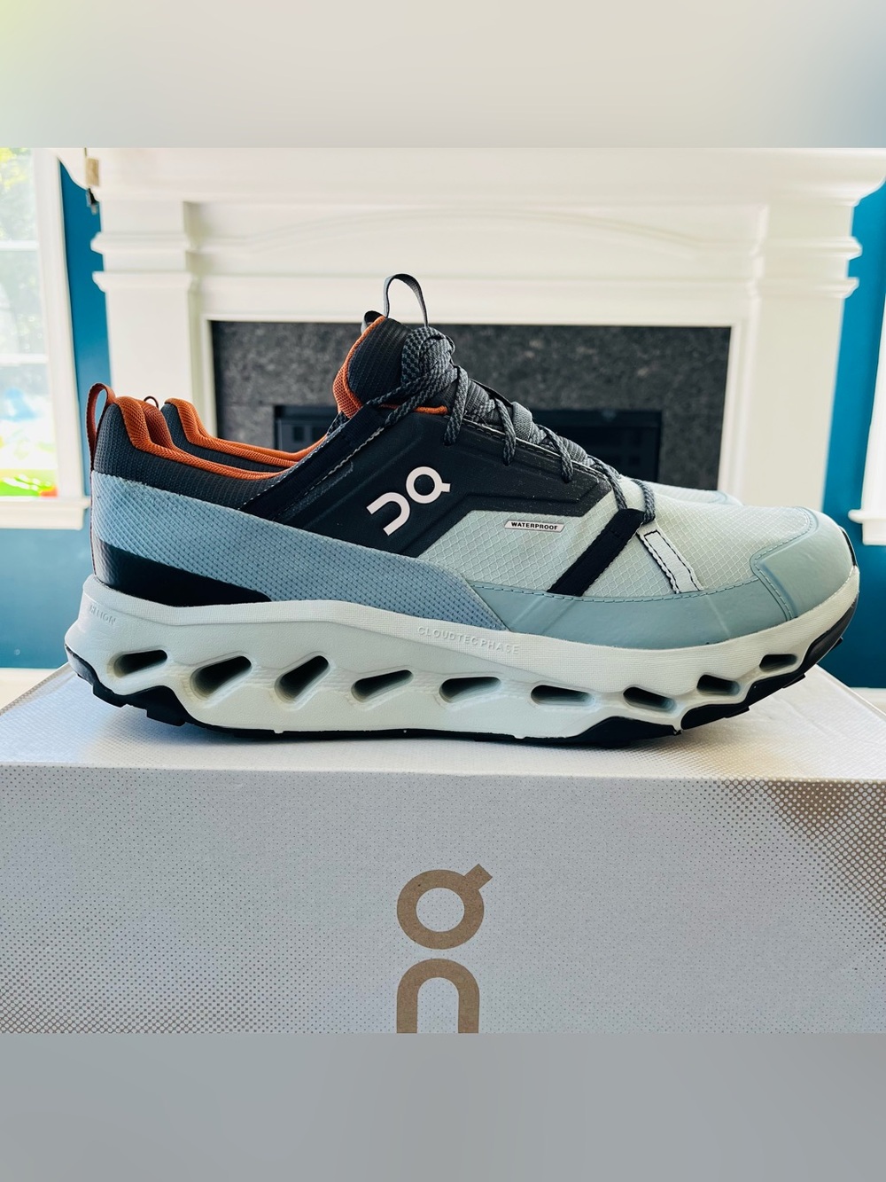 Sz 13 On Cloudhorizon Waterproof Men's Shoes Lead/Mineral Sneaker 3ME10052309
